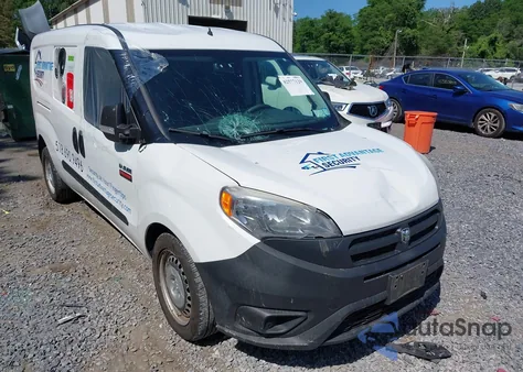 2017 Ram Promaster City Tradesman из США, поврежденный, VIN ZFBERFAB0H6E43696